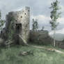 Castle Ruins Speed-paint