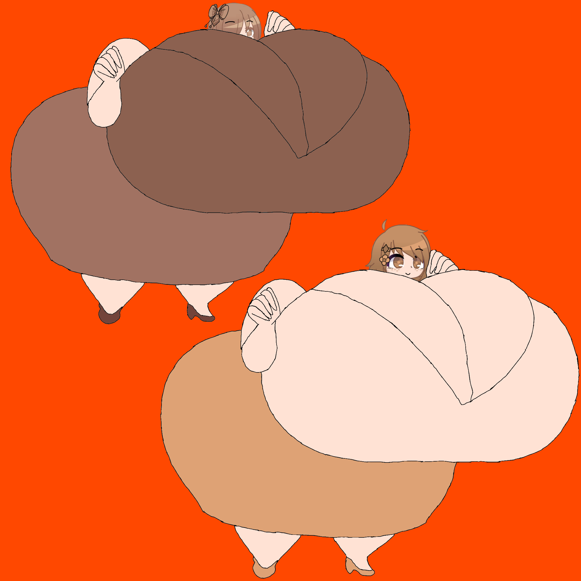 Latte and Bread Busty by Pigg2 on DeviantArt