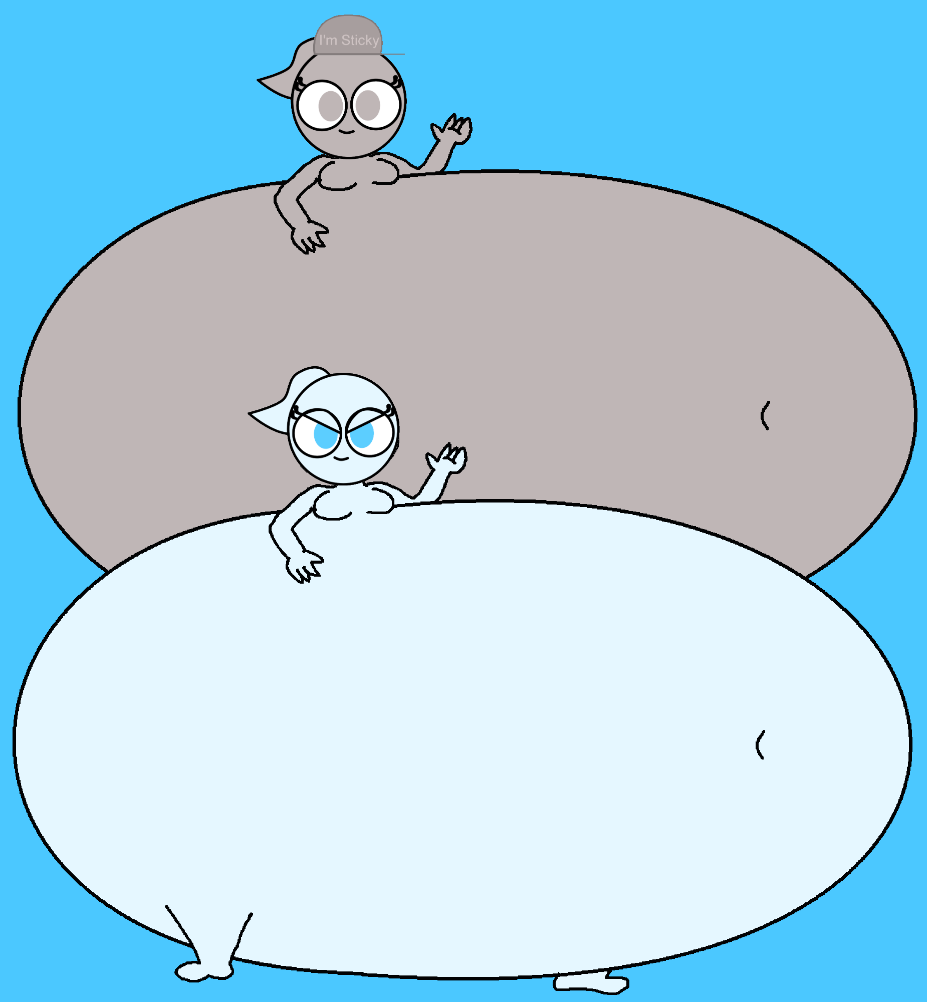 Tape and Glue Big Belly by Pigg2 on DeviantArt