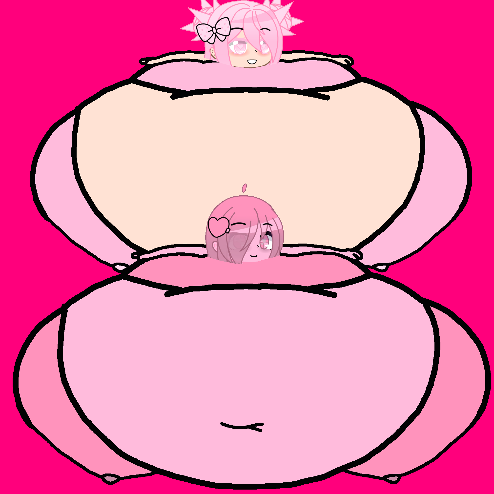 Fat Light Pink and Sea Pink by Pigg2 on DeviantArt