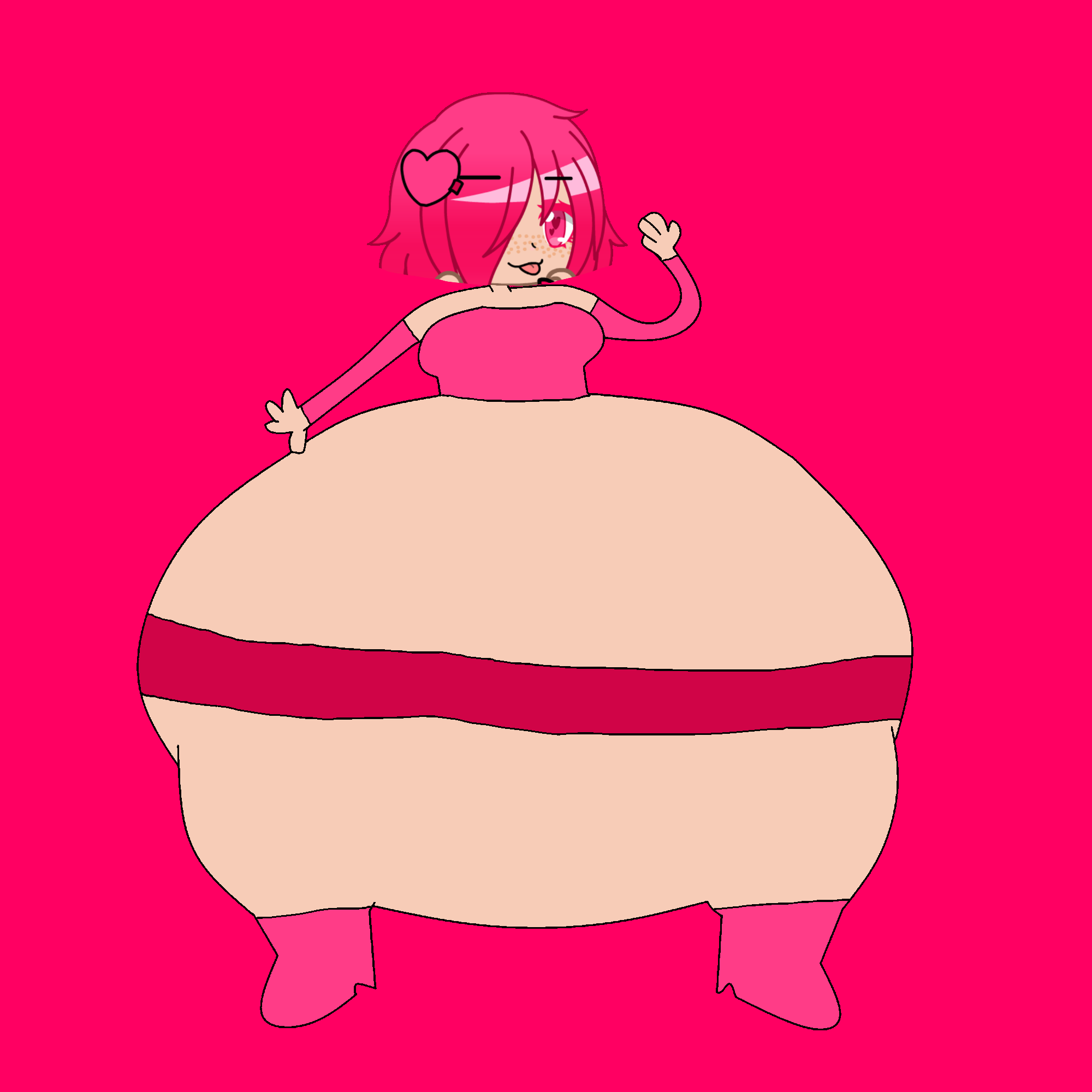Hot Pink Heavy Bottom by Pigg2 on DeviantArt