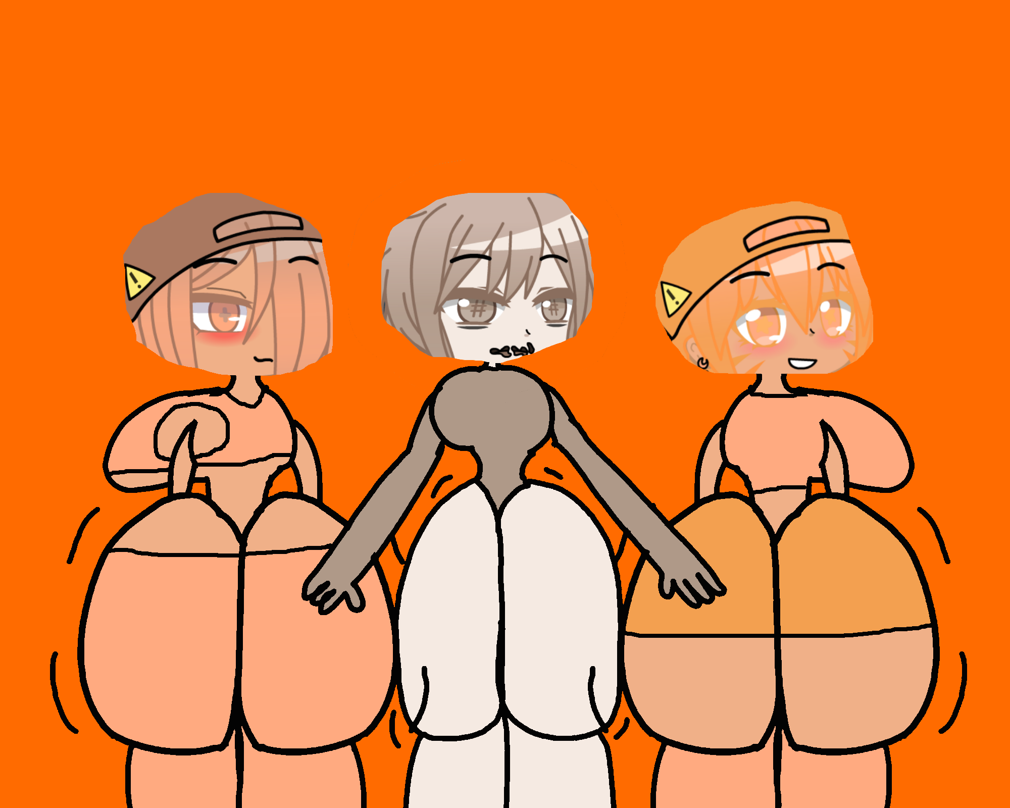 Quicksand hugging Sunburn and Sunset thicc butts by Pigg2 on DeviantArt