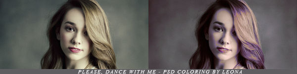 PSD COLORING - PLEASE DANCE WITH ME