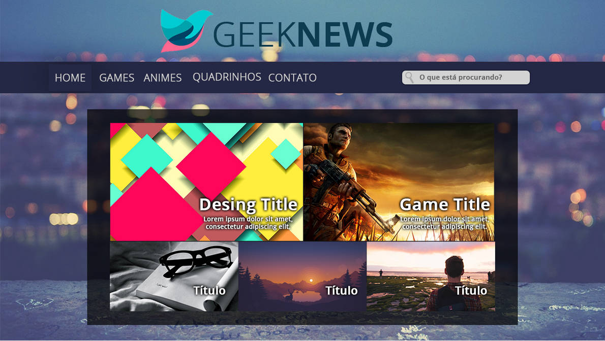 GeekNews Layout (FREE) by munichluca on DeviantArt