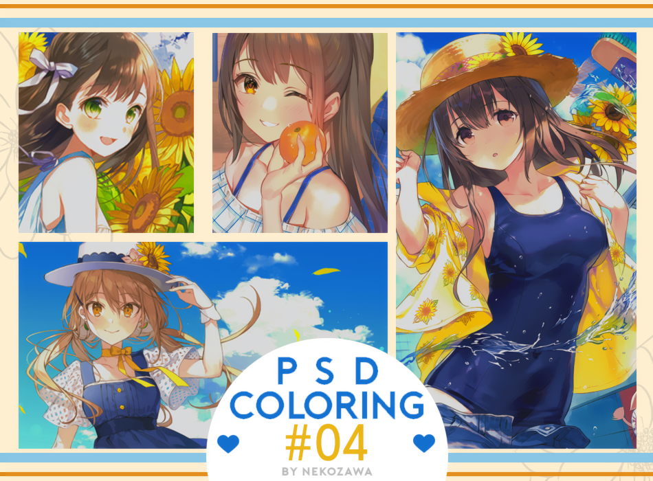 // PSD COLORING #04 by nek0zawa on DeviantArt