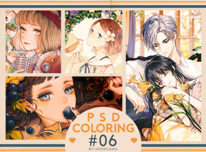 // PSD COLORING #06