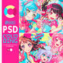 // PSD COLORING #008