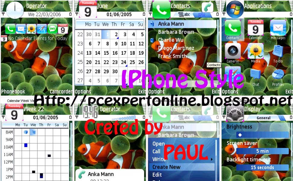 Apple_IPhone Symbian Theme