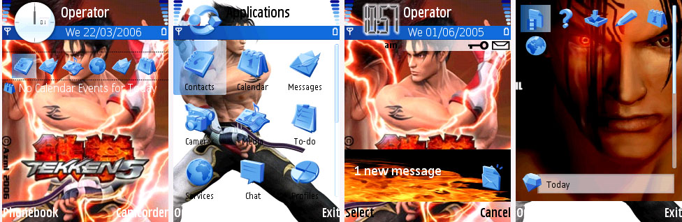 Tekken 5  Symbian Theme