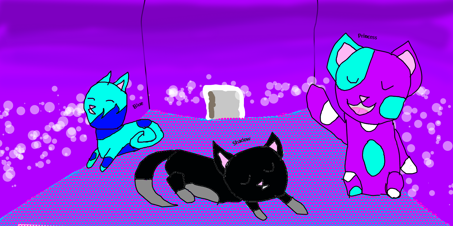 Cat room {My Friends as Cats 2} by panda3600 on DeviantArt