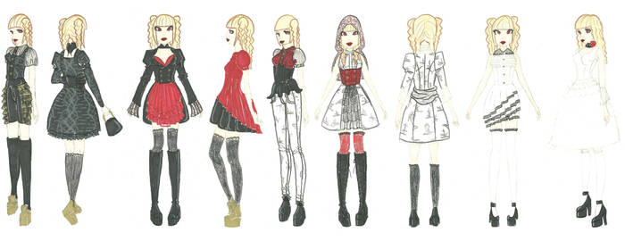 Gothic Lolita Collection: Death