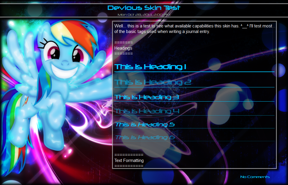 Flashy Dashie Skin