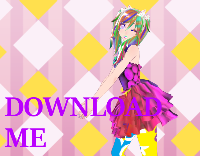 Rain Bowe Girl model download by LULIRINE on DeviantArt