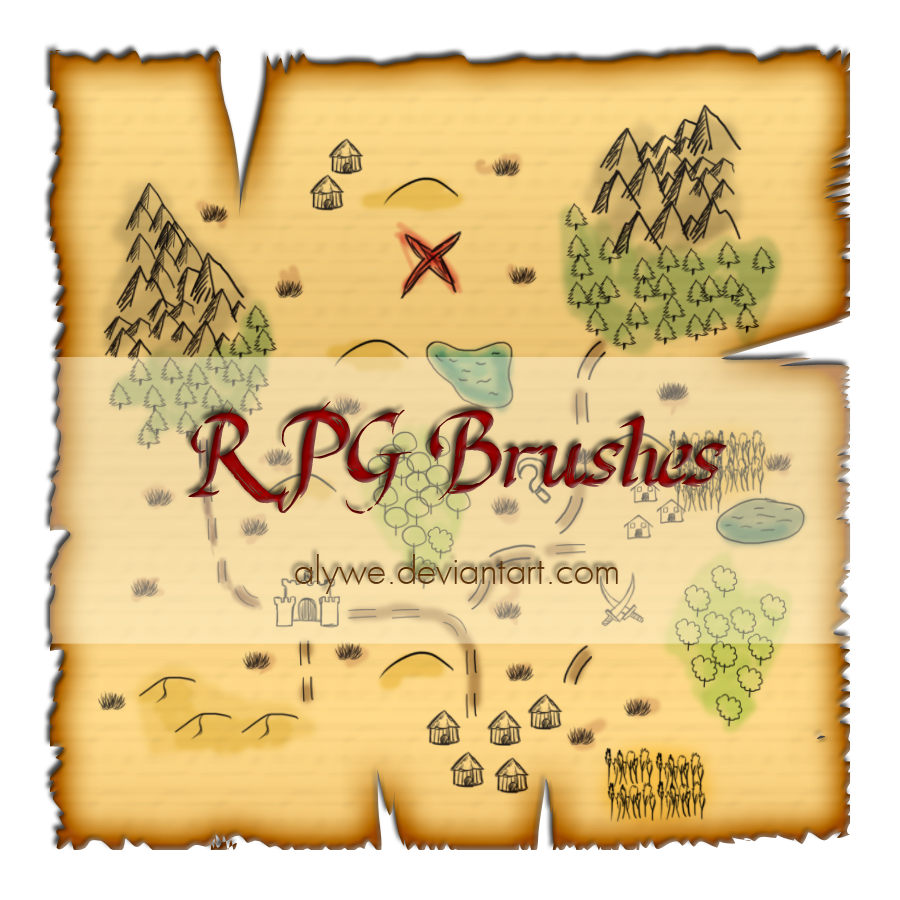 Rpg Photoshop Brushes By Alywe On Deviantart