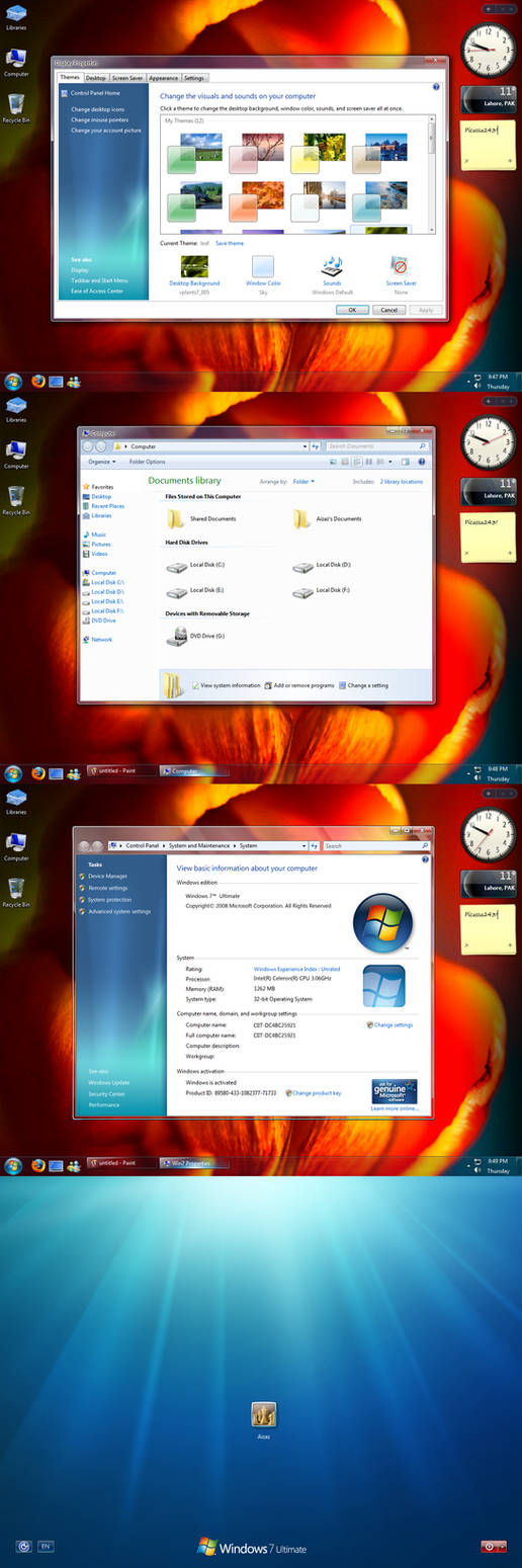 Windows-7 Customization Pack by Picassa243 on DeviantArt