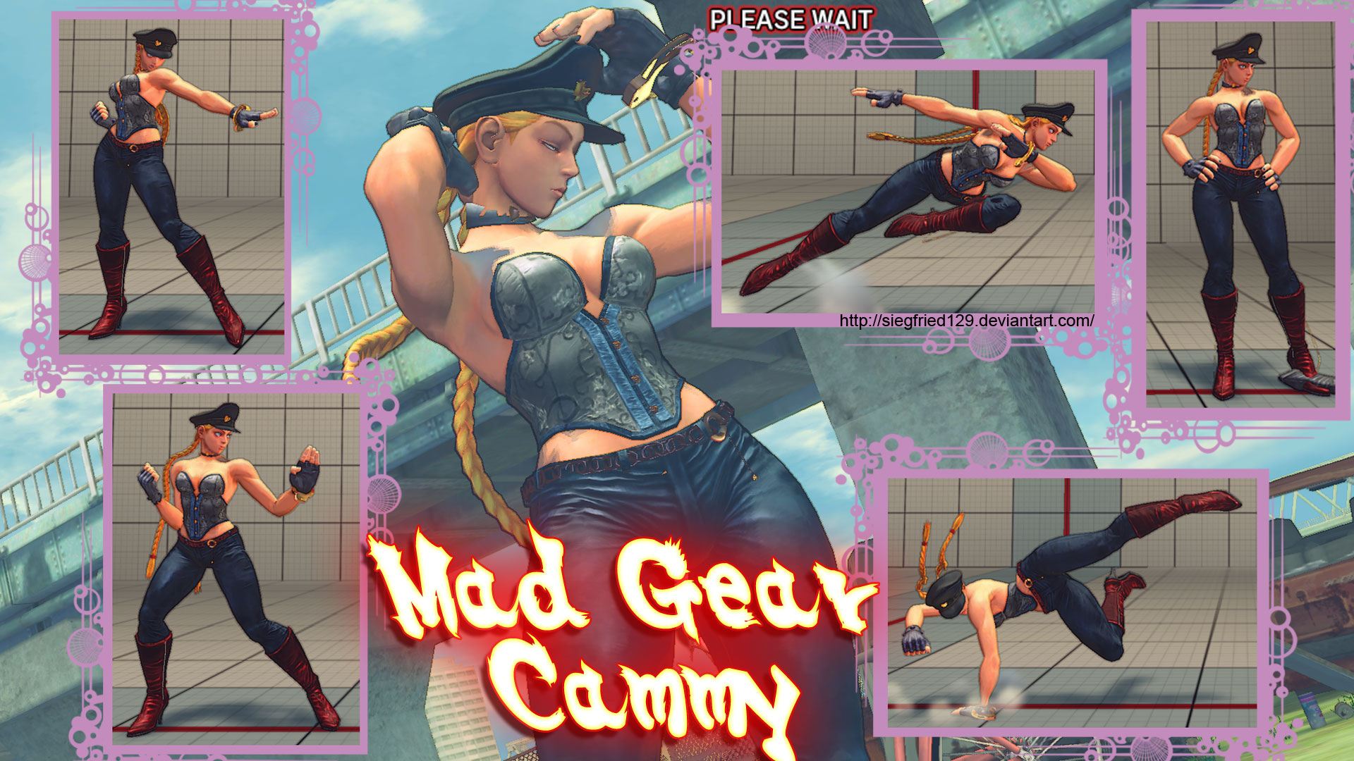 Super street fighter 4 PC - Mad Gear Cammy