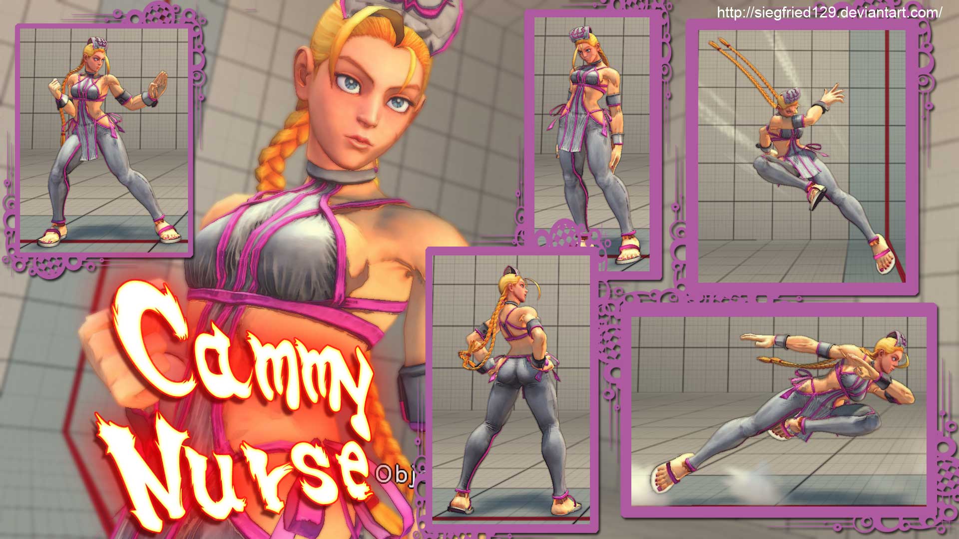 Super street fighter 4 PC - Sexy Nurse Cammy