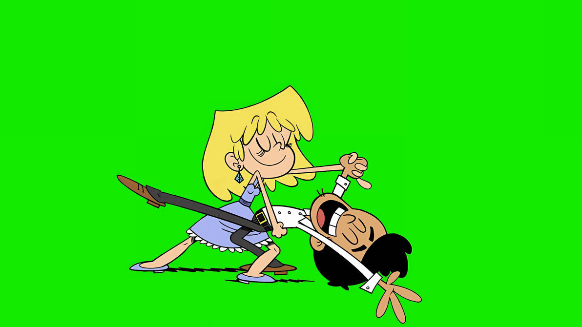 Lori and Bobby - Dancing Green Screen by Ulises21998 on DeviantArt