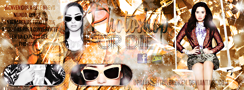 +Photoshop Or Die. // Portada en .PSD