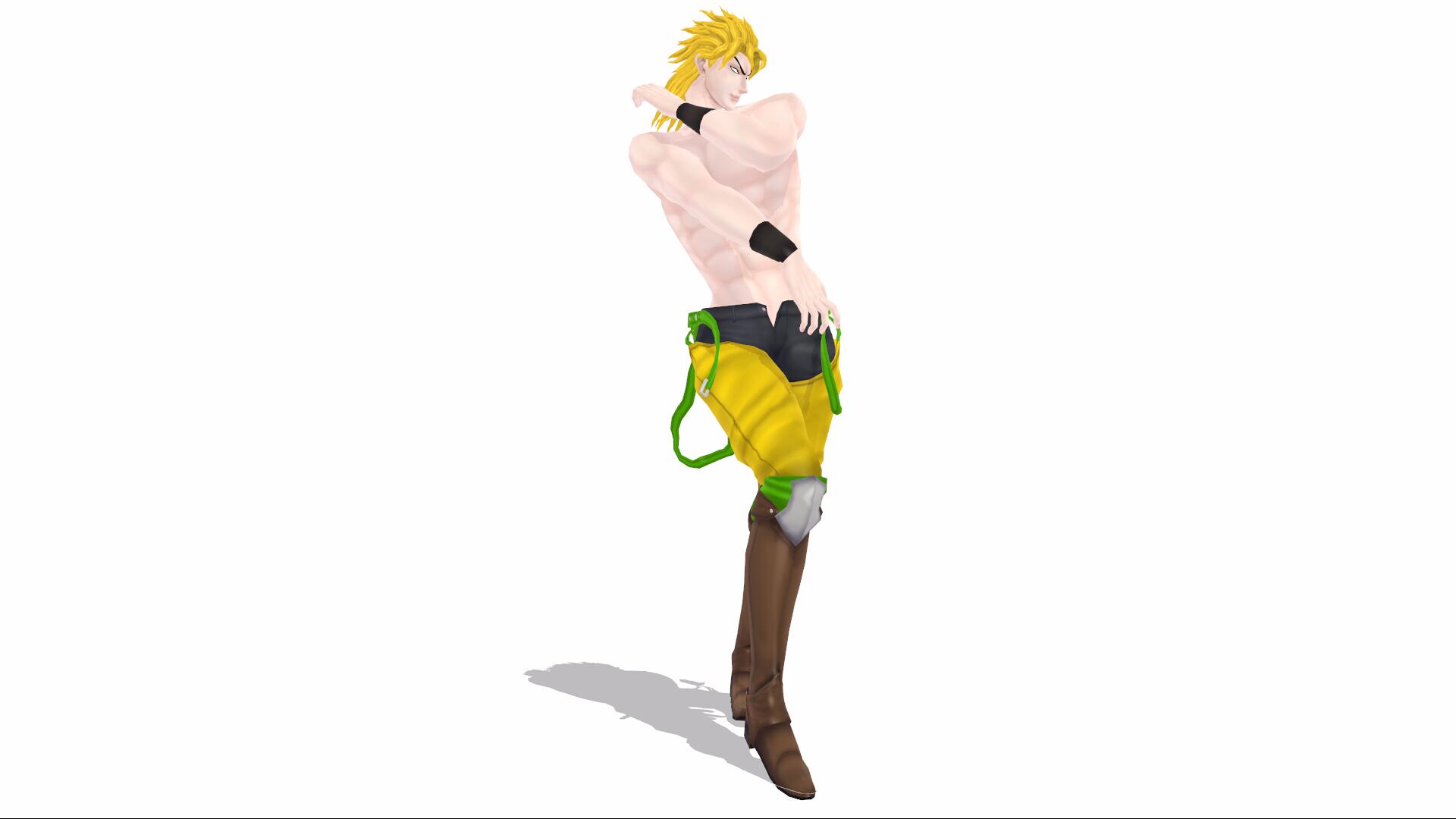  MMD  Dio  Brando pose DOWNLOAD by KyokoFuyu on DeviantArt