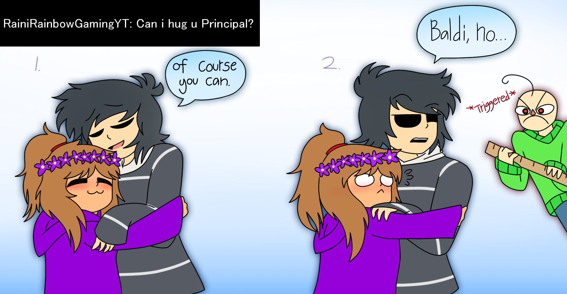 Ask or Dare Baldi and friends 9 by Mr-Ms-Faded on DeviantArt