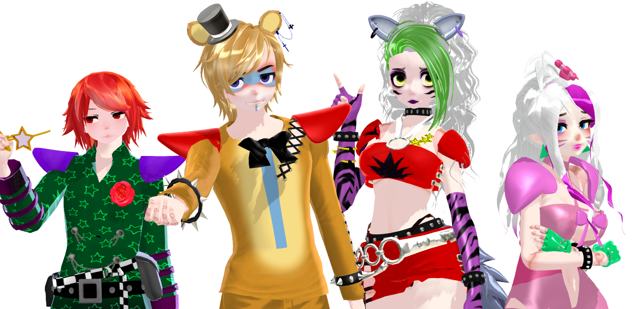 Fnaf 1 Pack Remastered MMD DL by FreddyAnimator64 on DeviantArt