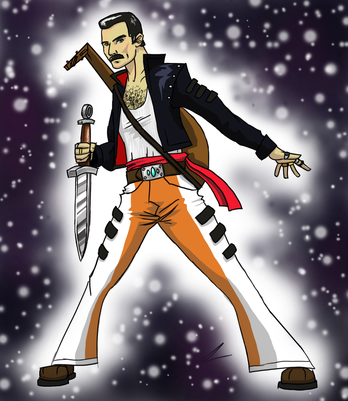 Freddie Mercury, the Bard.