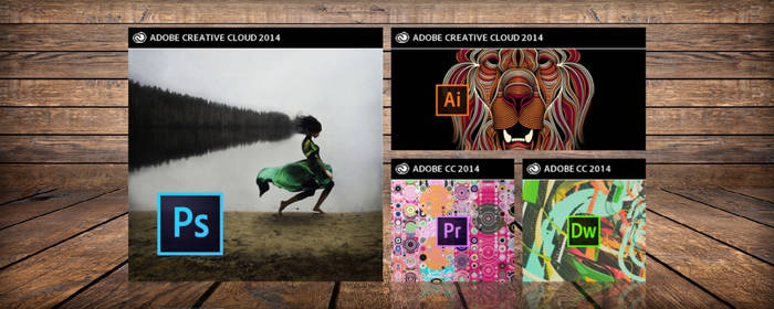 Adobe Creative Cloud 2014 - Windows Tiles