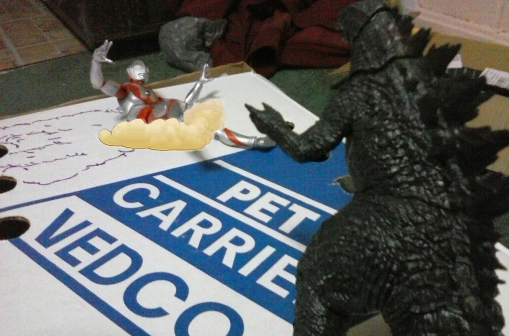 Ultraman vs Godzilla pt 19