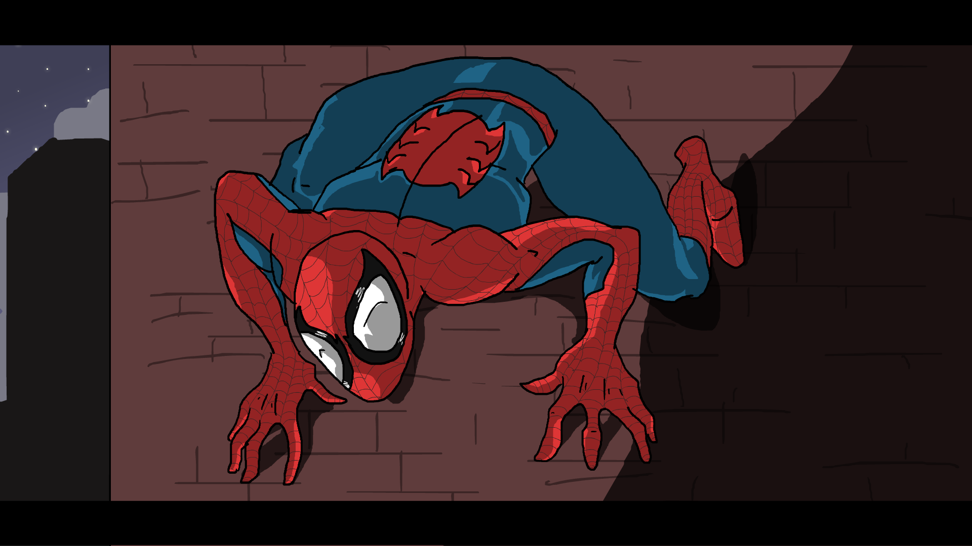 Spider-man animation test