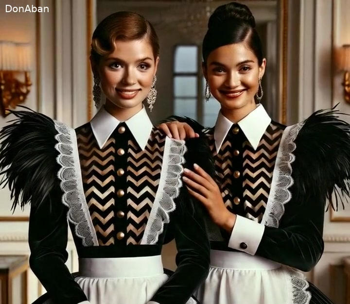 New fashion - feather maid uniform by DonAban on DeviantArt