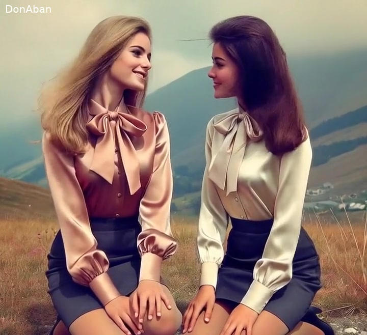 Vintage satin blouse by DonAban on DeviantArt