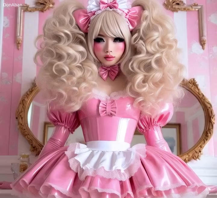 Blonde and pink sissy by DonAban on DeviantArt