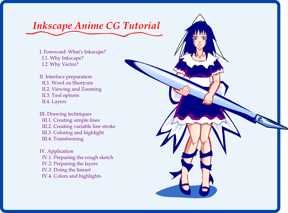Inkscape Anime