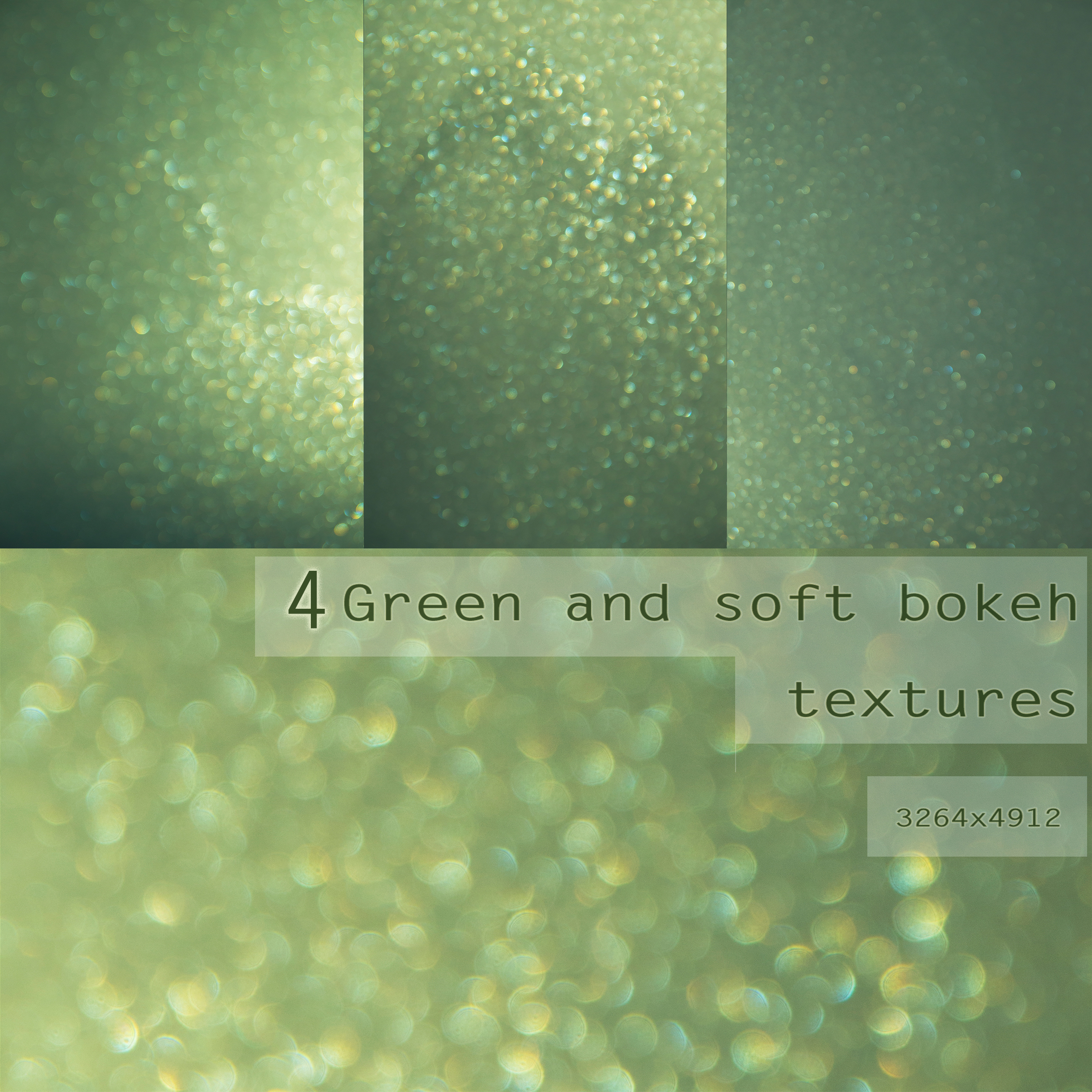 Green and soft bokeh textures,free.