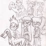 Johnny Test Sketch