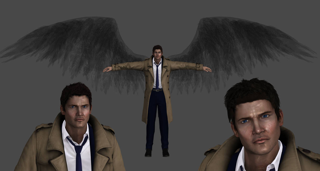 SPN Castiel for XPS by super-XNA-natural on DeviantArt