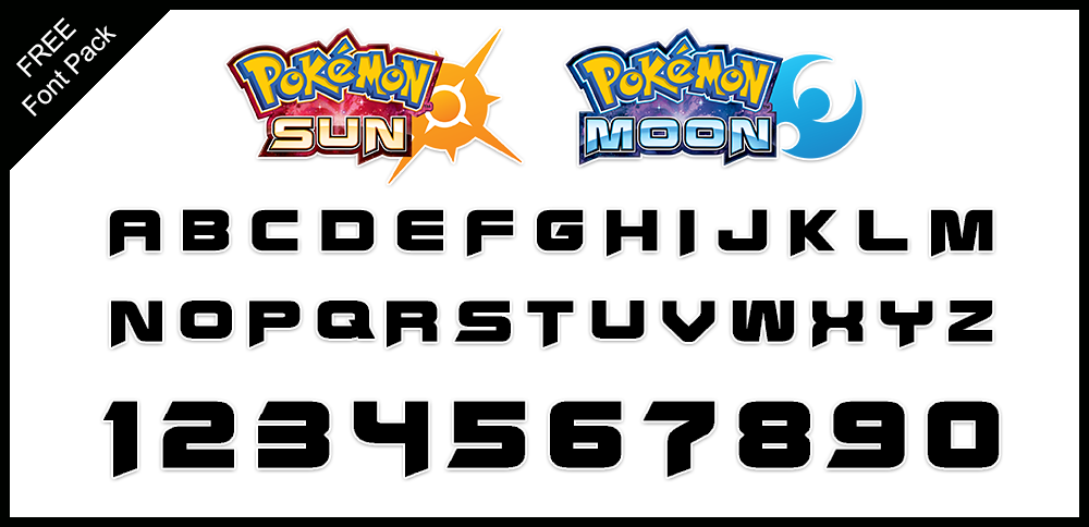 Font Pack: Sun and Moon