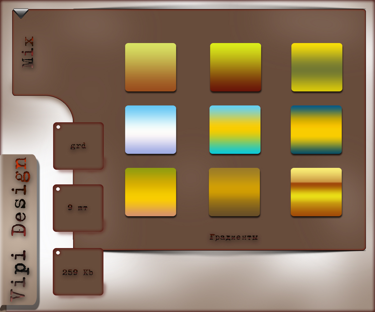 Gradients for Photoshop MIX