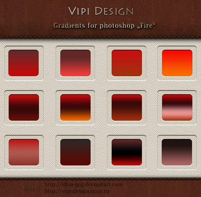 Gradients for photoshop - Fire by elixa-geg on DeviantArt
