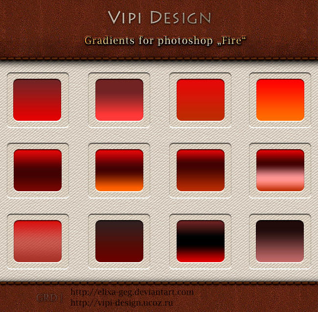 Gradients for Fire by elixageg on DeviantArt