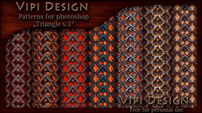 Patterns - Triangle v.1 by elixa-geg on DeviantArt