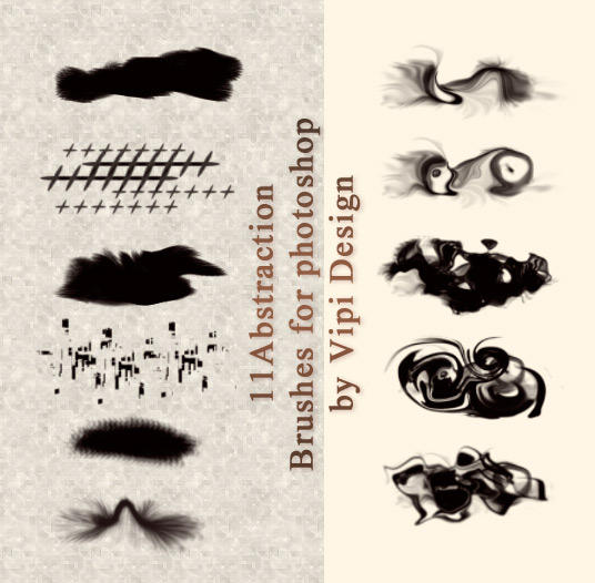 11 Abstraction Brushes by elixageg on DeviantArt