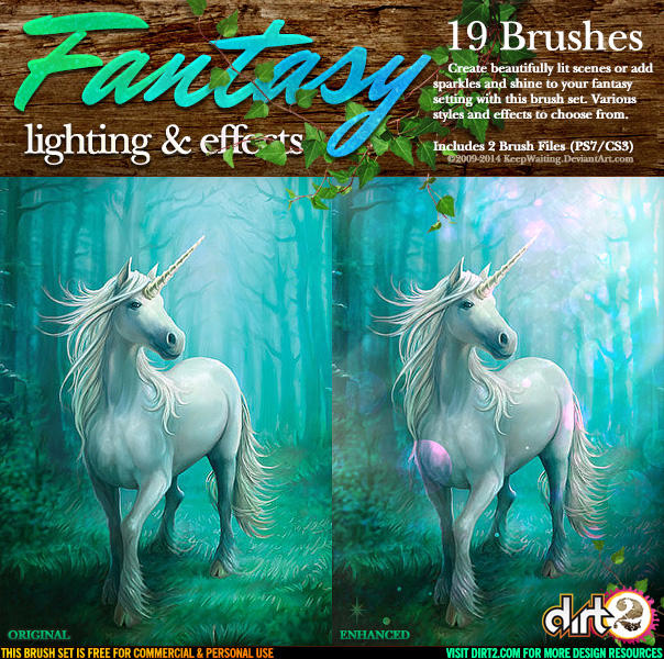Fantasy Lighting Brush Kit By Keepwaiting On Deviantart