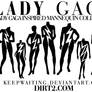 Lady Gaga Mannequin Vectors