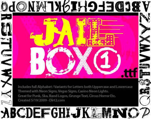 Jailbox1 Free Font