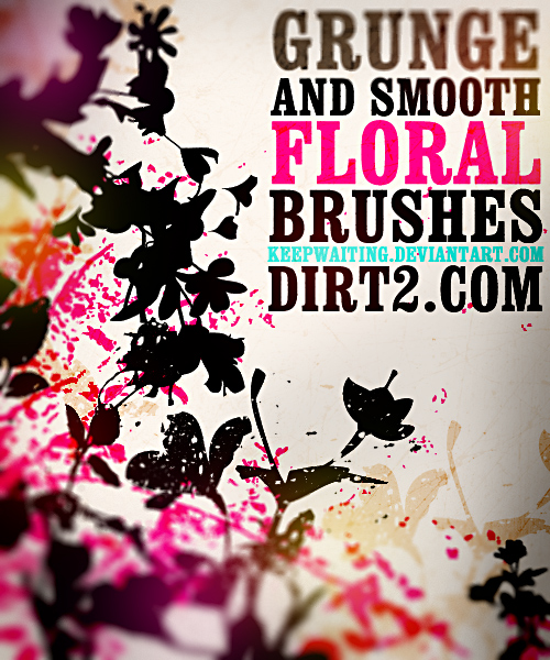 Floral Photoshop Brushes