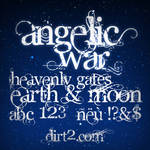Angelic War - Free Font