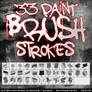 33 Paint Stroke Brushes PS7+