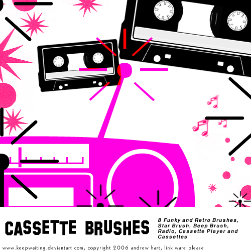 Retro Cassette Brushes